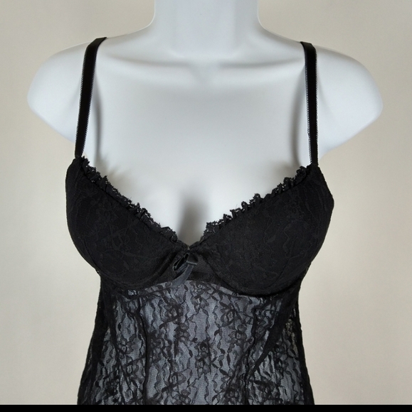 Smart & Sexy Black Lingerie/Nightgown NWOT - Picture 4 of 14